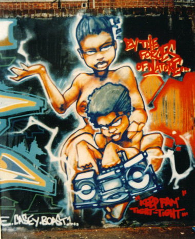 Graffiti Wall - Photo by zzzzz - mode2