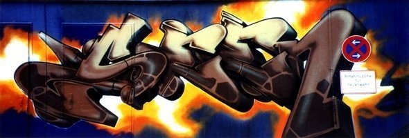 Graffiti Wall - Photo by zzzzz - Seen