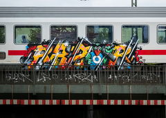 Graffiti Train - Photo by zzzzz - RAZOR (2017)