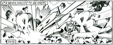 Graffiti Sketch - Photo by zzzzz