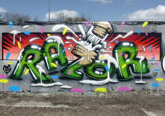 Graffiti Wall - Photo by zzzzz - cheers (2017)