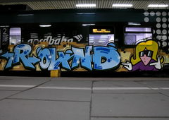 Graffiti Train - Photo by zzzzz (2016)