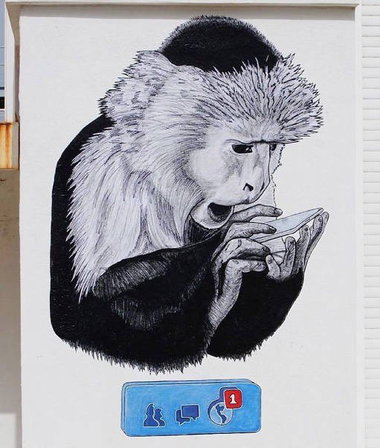 Graffiti Wall - Photo by zzzzz - Smartphone