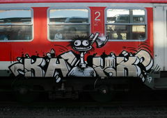 Graffiti Train - Photo by zzzzz (2017)