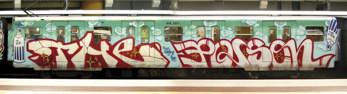 Graffiti Train - Photo by zzzzz - The, Poison