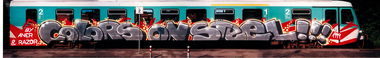 Graffiti Train - Photo by zzzzz