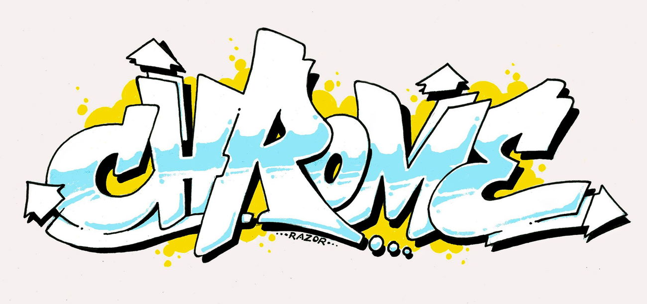 Graffiti Photo by zzzzz - CHROME (2015)