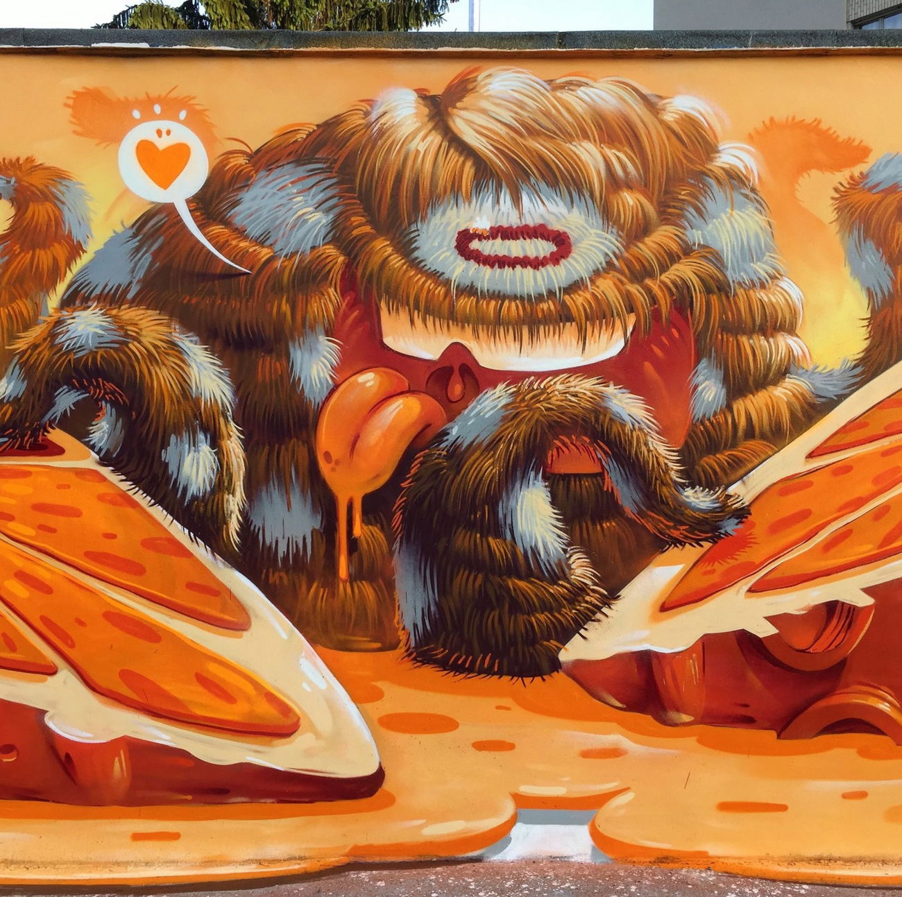 Graffiti Wall - Photo by zzzzz (2017)