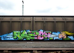 Graffiti Wall - Photo by zzzzz - razor (2017)