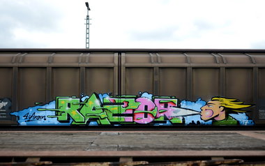 Graffiti Wall - Photo by zzzzz - razor (2017)