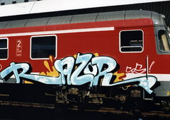 Graffiti Train - Photo by zzzzz - Graffiti (2003)