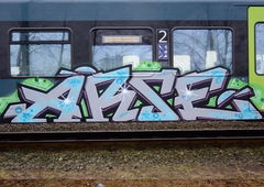 Graffiti Train - Photo by zzzzz (2018)