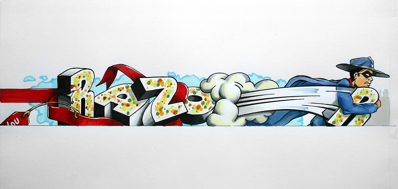 Graffiti Wall - Photo by zzzzz