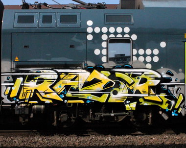 Graffiti Wall - Photo by zzzzz (2018)