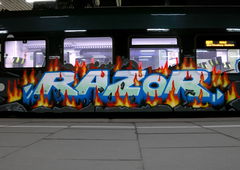 Graffiti Train - Photo by zzzzz (2016)