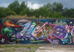 Graffiti Wall - Photo by zzzzz (2017)