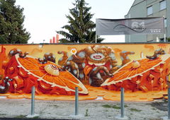 Graffiti Wall - Photo by zzzzz (2017)