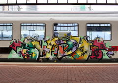 Graffiti Train - Photo by zzzzz (2017)