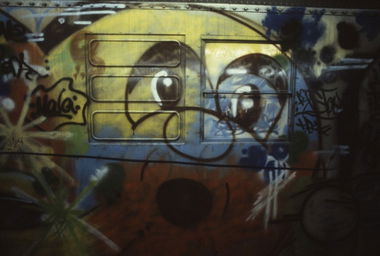 Graffiti Train - Photo by zzzzz