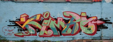 Graffiti Wall in Hannover - Photo by zzzzzz - KIMBO (2012)
