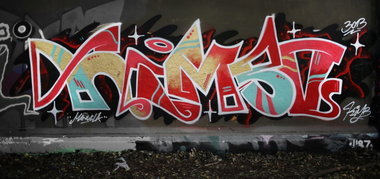 Graffiti Wall in Hannover - Photo by zzzzzz - Kimbo