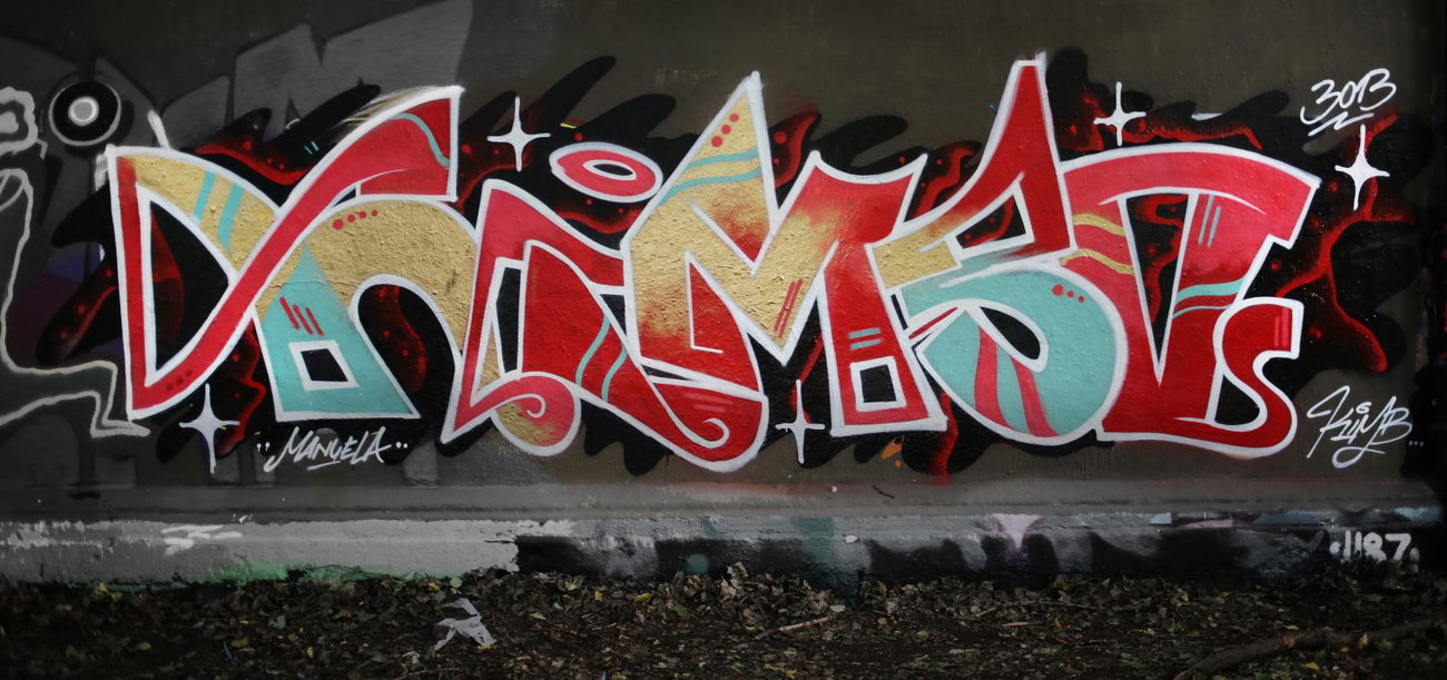 Graffiti Wall in Hannover - Photo by zzzzzz - Kimbo