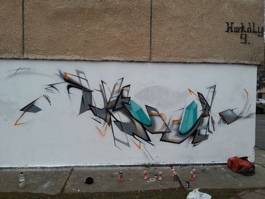 Graffiti Wall - Photo by abra - ohk